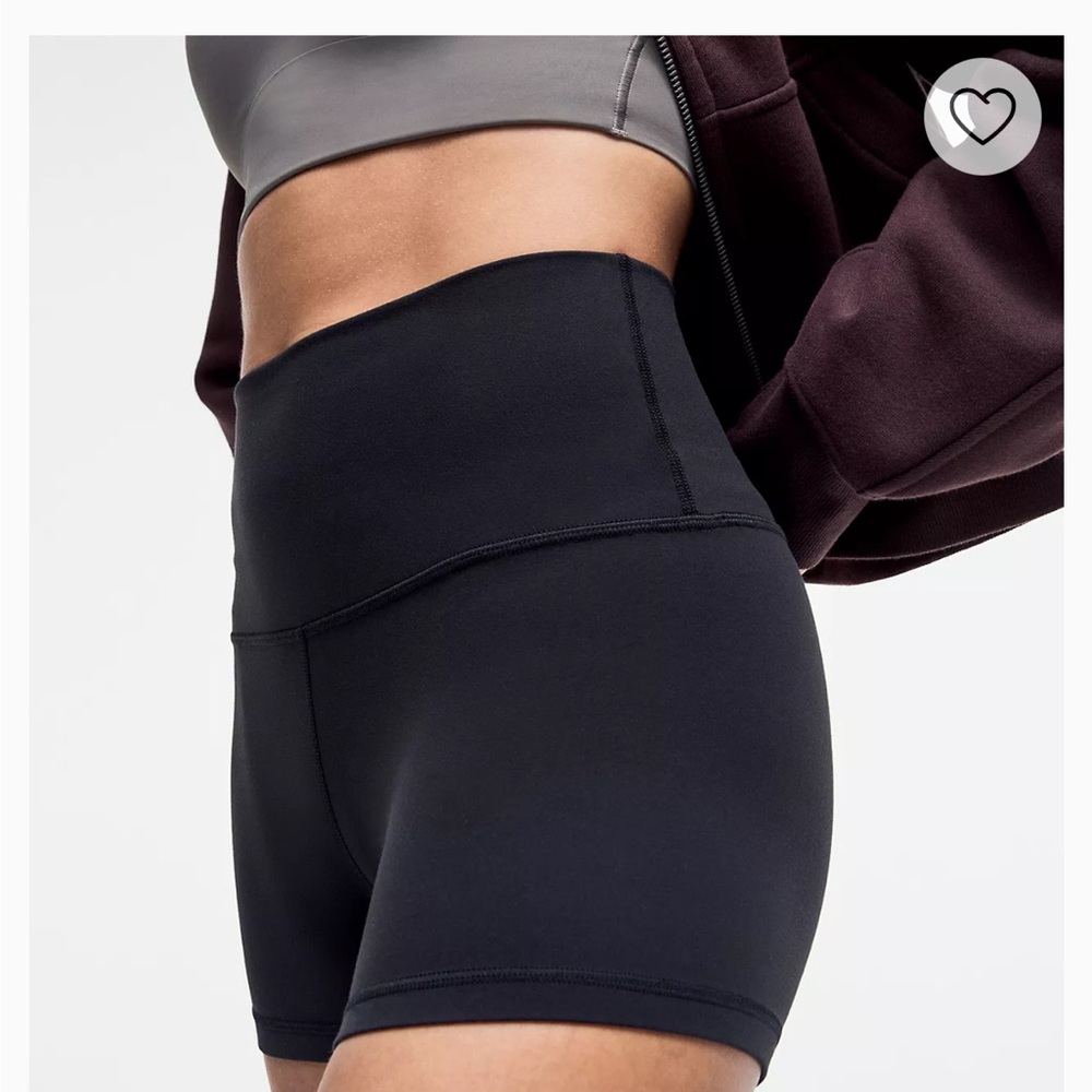 lululemon athletica Black Bike Shorts